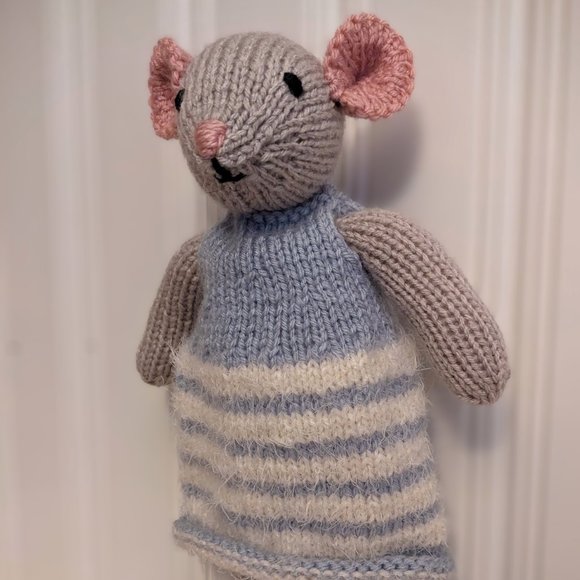 Meet Mini Mouse handmade tricot stuffed animal babyshower -birthday gift 12 inch - Picture 2 of 4